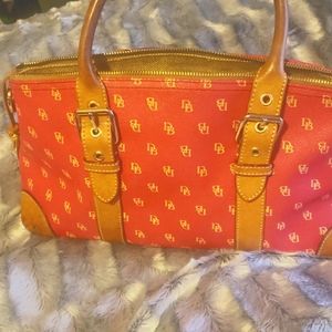 Pink Dooney and Burke handbag